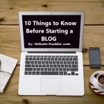 10 Things to Know Before Starting a Blog